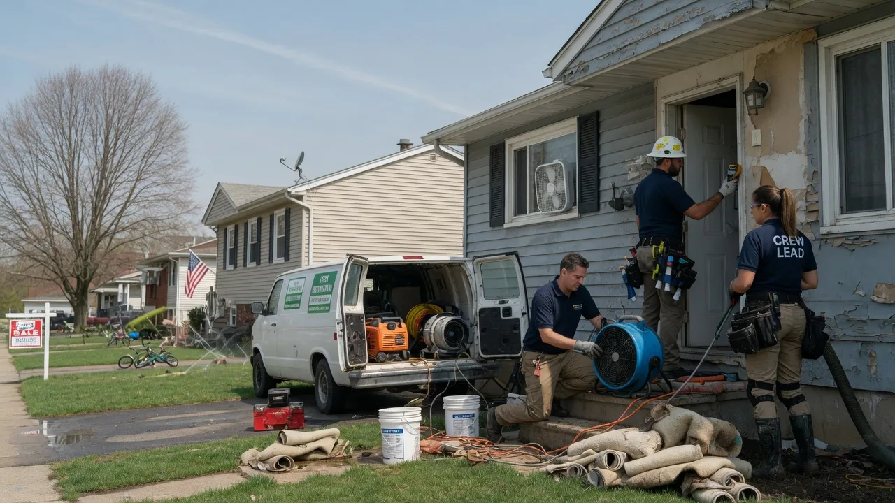 Flood Cleanup in Fairbank, IA near me